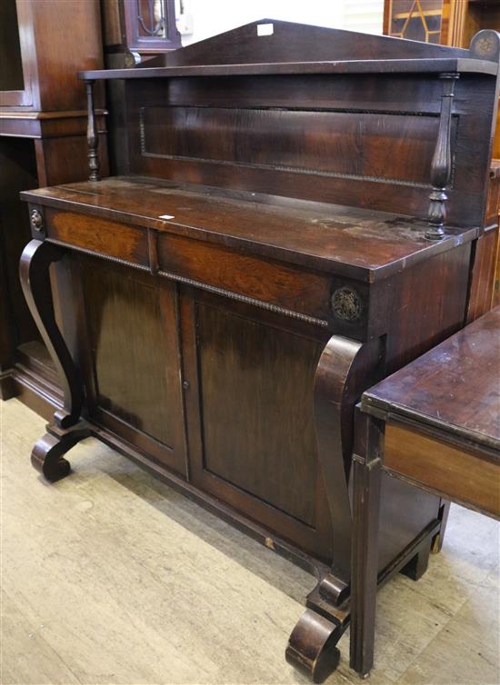 Willam IV Irish rosewood chiffonier